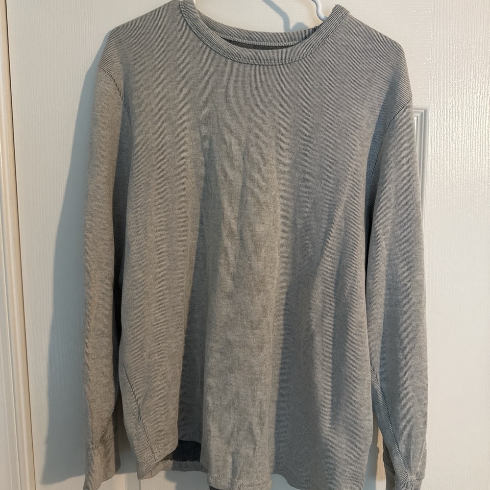 Old Navy Heather Gray Soft-Washed Top
